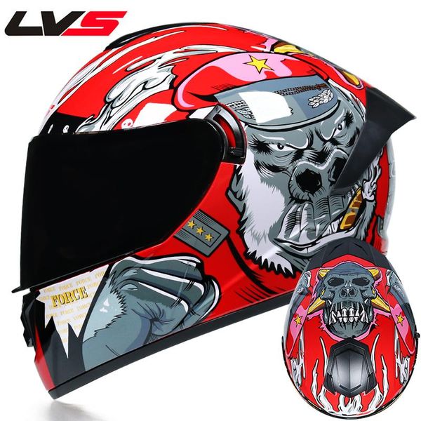 motorcycle helmets full helmet, double sided protective cover, lining with removable lining, washable racing
motorcycle helmets full helmet, double sided protective cover, lining with removable lining, washable racing