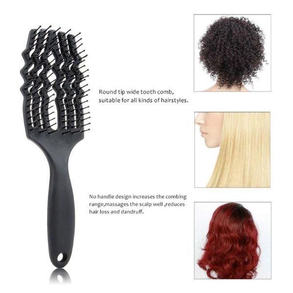 hair brushes scalp massage comb brush curved vented faster blow drying paddle detangling wet dry curly thick straight salon, Silver
hair brushes scalp massage comb brush curved vented faster blow drying paddle detangling wet dry curly thick straight salon, Silver