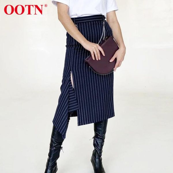 skirts ootn 2021 spring vintage striped skirt female high waist women office lady split skinny chic asymmetry midi work wear, Black
skirts ootn 2021 spring vintage striped skirt female high waist women office lady split skinny chic asymmetry midi work wear, Black
