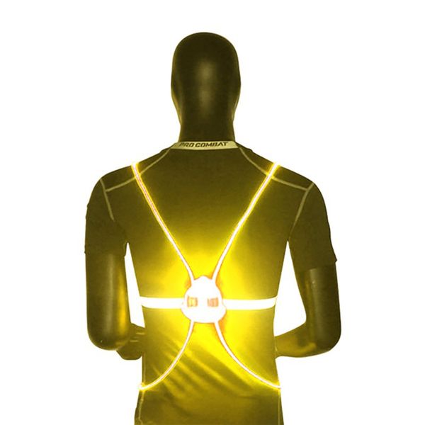 360 high visibility reflective vest flash led driving night driving cycling outdoor light up cycling safety vest, Black;green
360 high visibility reflective vest flash led driving night driving cycling outdoor light up cycling safety vest, Black;green