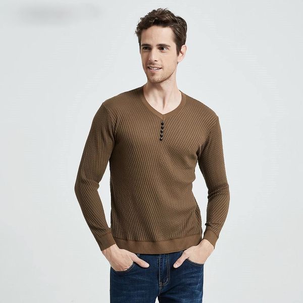 sweater men casual button v-neck pullover shirt spring autumn slim fit long sleeve knitted soft cotton pull homme, White;black
sweater men casual button v-neck pullover shirt spring autumn slim fit long sleeve knitted soft cotton pull homme, White;black