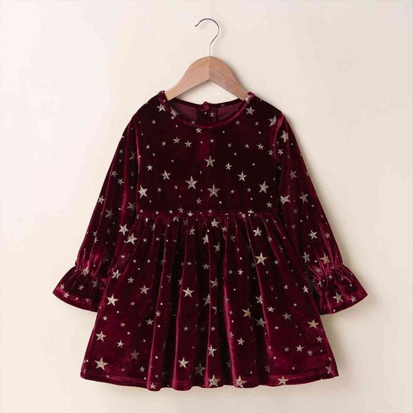 2 6years autumn childrens clothing girl dress girls red elegant round neck long sleeve printed star casual party dresses, Red;yellow
2 6years autumn childrens clothing girl dress girls red elegant round neck long sleeve printed star casual party dresses, Red;yellow