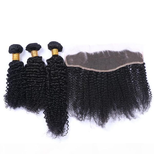 brazilian 9a virgin human hair ear to ear lace frontal closure with hair weaves kinky curly lace frontal with bundles 4pcs lot, Black
brazilian 9a virgin human hair ear to ear lace frontal closure with hair weaves kinky curly lace frontal with bundles 4pcs lot, Black