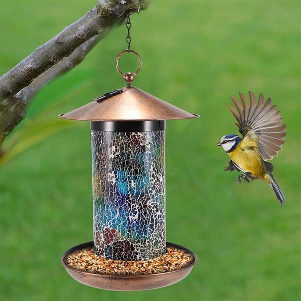 other bird supplies outdoor hanging feeder creative cracked glass solar lantern garden decor waterproof container
other bird supplies outdoor hanging feeder creative cracked glass solar lantern garden decor waterproof container