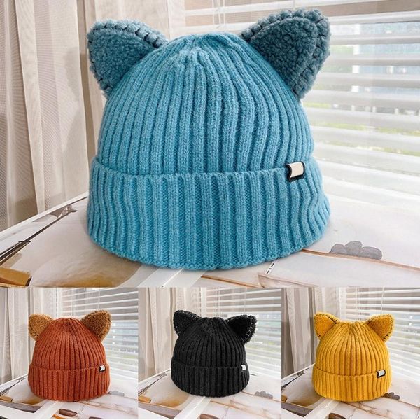 beanies kawaii cat ears hats wide brims cute caps solid color warm trend all match wool knit hat for children students boy girl
beanies kawaii cat ears hats wide brims cute caps solid color warm trend all match wool knit hat for children students boy girl