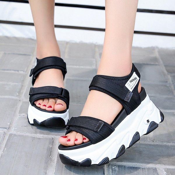 dress shoes summer for women sneakers woman chunky trainers female sandals open toe platform high heels ladies footwear 2021, Black
dress shoes summer for women sneakers woman chunky trainers female sandals open toe platform high heels ladies footwear 2021, Black