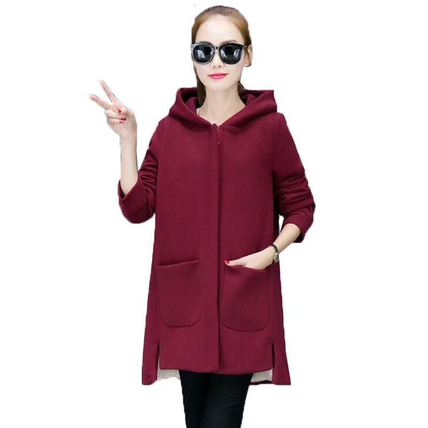 women's trench coats windbreaker jacket mid-long hooded pocket casual coat autumn winter plus velvet thickening warm outerwear sportswe, Tan;black
women's trench coats windbreaker jacket mid-long hooded pocket casual coat autumn winter plus velvet thickening warm outerwear sportswe, Tan;black