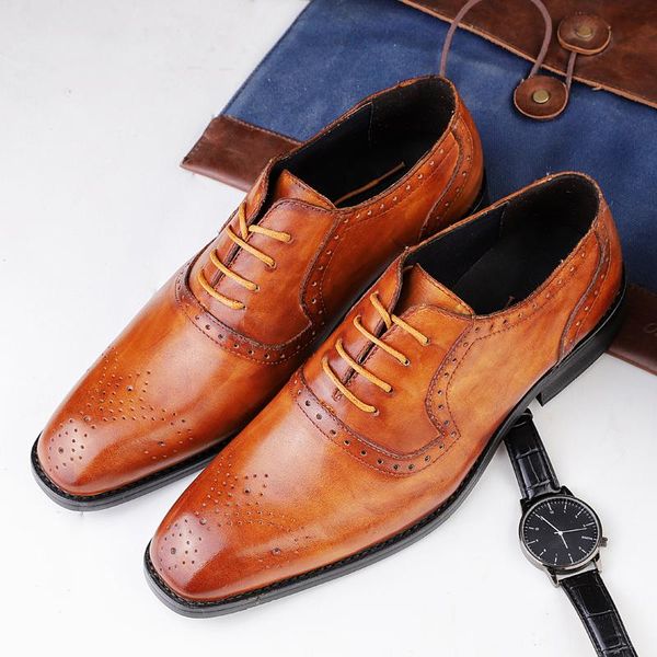 dress shoes handmade men genuine leather italian design oxford hand-polished pointed toe wedding, Black
dress shoes handmade men genuine leather italian design oxford hand-polished pointed toe wedding, Black
