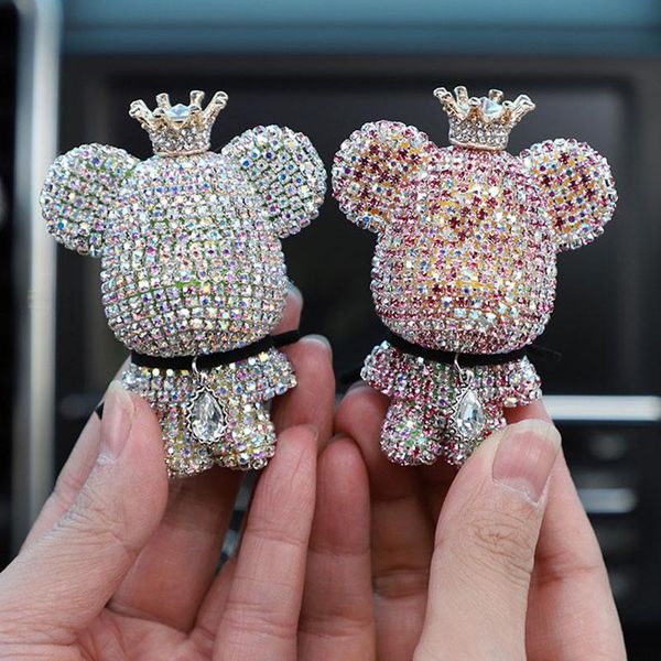 car air freshener aair outlet creative crown diamond cute bear shiny violence aroma perfume clip decoration
car air freshener aair outlet creative crown diamond cute bear shiny violence aroma perfume clip decoration