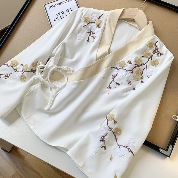 ethnic clothing japanese kimono cardigan for women summer loose floral embroidery v-neck chiffon elegant fashion vintage coat top, Red
ethnic clothing japanese kimono cardigan for women summer loose floral embroidery v-neck chiffon elegant fashion vintage coat top, Red