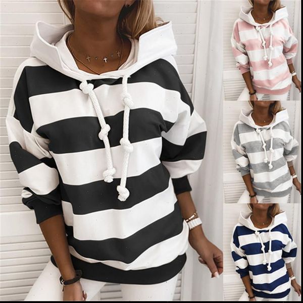 casual pullover women autumn winter sweatsuit long sleeve stripe hoodies drawstring women blouse hooded sweatshirt, Black
casual pullover women autumn winter sweatsuit long sleeve stripe hoodies drawstring women blouse hooded sweatshirt, Black