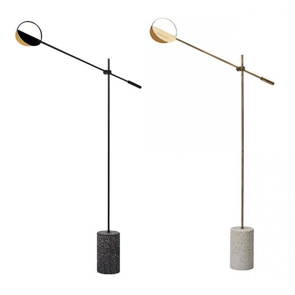 new design led floor light modern personality living room bedroom study floor lamp adjustable iron terrazzo vertical luminaire
new design led floor light modern personality living room bedroom study floor lamp adjustable iron terrazzo vertical luminaire
