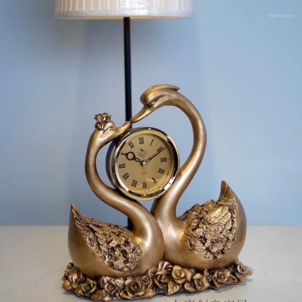 swan clock european classic bronze villa el decoration ornament quartz watch desk & table clocks1
swan clock european classic bronze villa el decoration ornament quartz watch desk & table clocks1