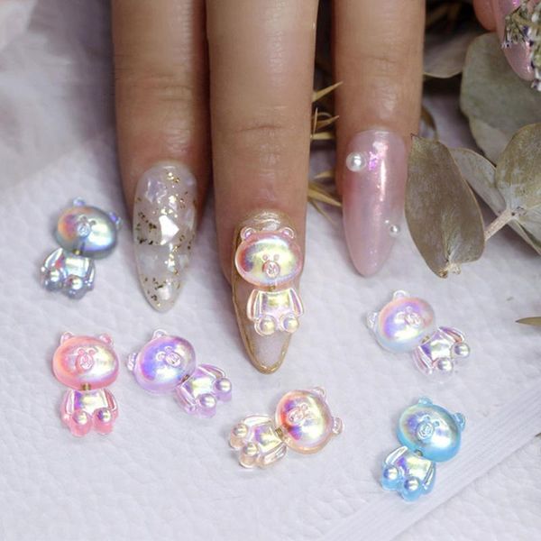 nail art decorations bear rhinestone jewelry aurora cute cartoon transparent charm diy decoration manicure accessories, Silver;gold
nail art decorations bear rhinestone jewelry aurora cute cartoon transparent charm diy decoration manicure accessories, Silver;gold