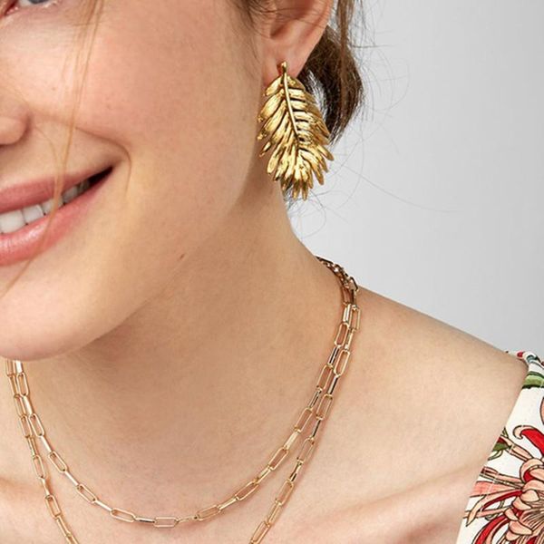 stud 8seasons vintage ear post earrings gold/silver color leaf women party fashion holiday statement jewelry gift,1pair, Golden;silver
stud 8seasons vintage ear post earrings gold/silver color leaf women party fashion holiday statement jewelry gift,1pair, Golden;silver