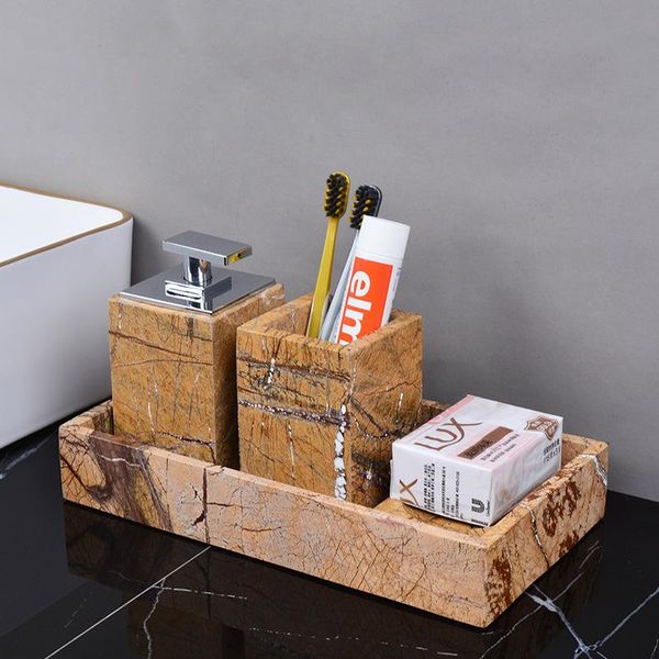 bath accessory set fancy brown natural marble bathroom accessories sets luxury retro soap dispenser toothbrush holder dish kit
bath accessory set fancy brown natural marble bathroom accessories sets luxury retro soap dispenser toothbrush holder dish kit