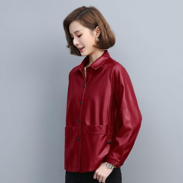 women's leather & faux 2021 autumn jacket for women motorcycle black pu coat female short lapels ladies slim outwear x520
women's leather & faux 2021 autumn jacket for women motorcycle black pu coat female short lapels ladies slim outwear x520
