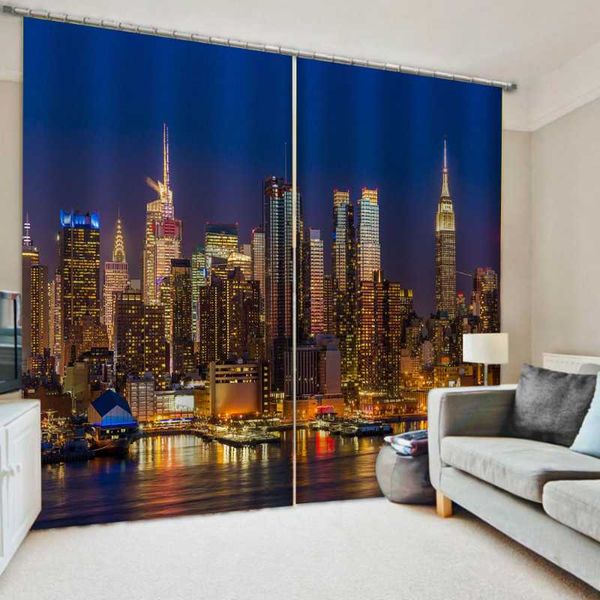 curtain & drapes blue city night scene luxury 3d window for living room blackout curtains
curtain & drapes blue city night scene luxury 3d window for living room blackout curtains