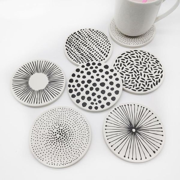 mats & pads 6 pcs porcelain water absorption round cup mat practical tea holder for home office (random style)
mats & pads 6 pcs porcelain water absorption round cup mat practical tea holder for home office (random style)