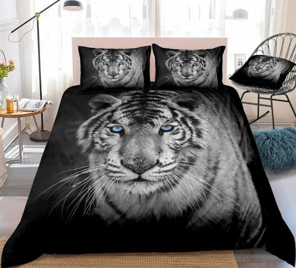 3d white tiger bedding set animal duvet cover set boys quilt cover with pillowcase wild animal home textil boy teens 3pcs king
3d white tiger bedding set animal duvet cover set boys quilt cover with pillowcase wild animal home textil boy teens 3pcs king