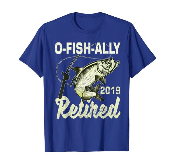 ofishally retired 2019 tshirt fishing retirement gift, White;black
ofishally retired 2019 tshirt fishing retirement gift, White;black