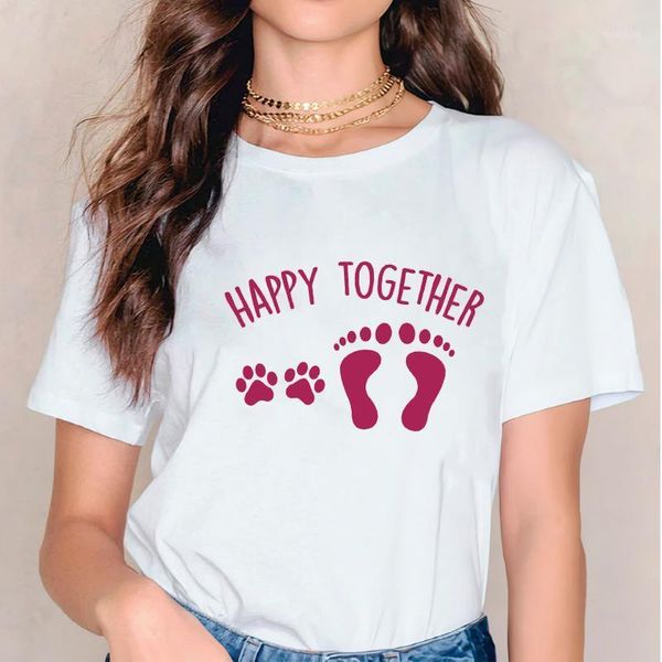 women's t-shirt t shirts for women t-shirts dog cat love cartoon pet 90s trend ladies print lady womens graphic female tee, White
women's t-shirt t shirts for women t-shirts dog cat love cartoon pet 90s trend ladies print lady womens graphic female tee, White