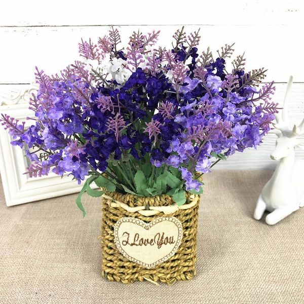 model 10 head provence lavender plastic fake to flowers wedding set decoration silk flower
model 10 head provence lavender plastic fake to flowers wedding set decoration silk flower