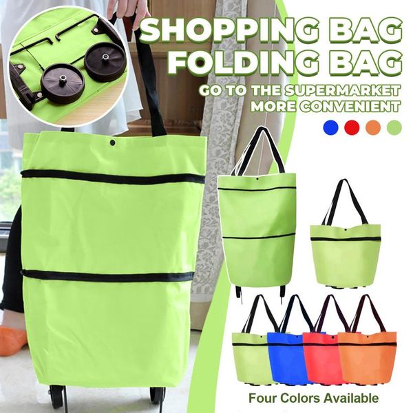 storage bags folding shopping pull cart trolley bag with wheels foldable reusable grocery food organizer vegetables
storage bags folding shopping pull cart trolley bag with wheels foldable reusable grocery food organizer vegetables
