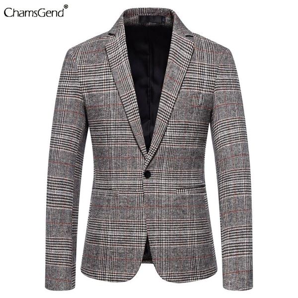 men's suits & blazers blazer suit elegant business gentle man winter vintage plaid single button jackets coat with pocket, White;black
men's suits & blazers blazer suit elegant business gentle man winter vintage plaid single button jackets coat with pocket, White;black