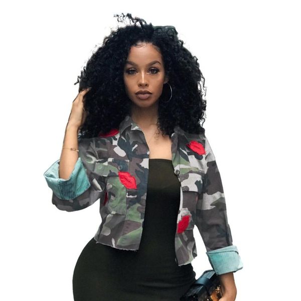 women's jackets trendy for women long sleeve camo print jacket ladies short and coats u7054, Black;brown
women's jackets trendy for women long sleeve camo print jacket ladies short and coats u7054, Black;brown