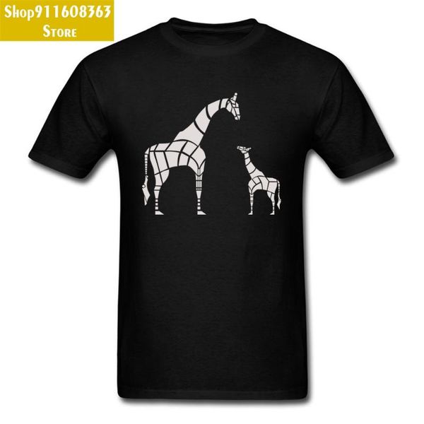 men's t-shirts men 100% cotton summer & tees normal giraffe mother and baby print type graphic t shirts mens streetwear, White;black
men's t-shirts men 100% cotton summer & tees normal giraffe mother and baby print type graphic t shirts mens streetwear, White;black