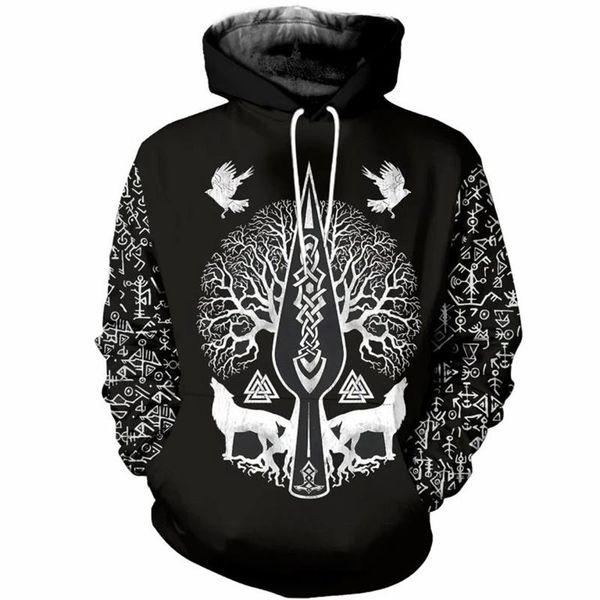 men's hoodies & sweatshirts product viking tattoo 3d full print hoodie and women's eagle cross harajuku casual street zipper, Black
men's hoodies & sweatshirts product viking tattoo 3d full print hoodie and women's eagle cross harajuku casual street zipper, Black