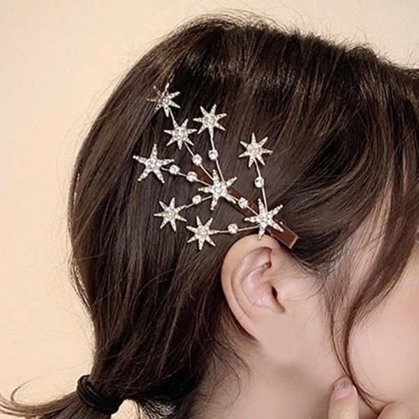 hair clips & barrettes shiny star rhinestone hairpins clip sweet headwear grip accessories for women girl wedding, Golden;silver
hair clips & barrettes shiny star rhinestone hairpins clip sweet headwear grip accessories for women girl wedding, Golden;silver