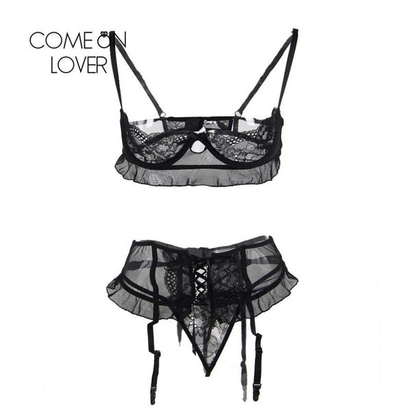 bras sets comeonlover bra open cup set black plus size jartiyer 3 pieces steel ring lingerie garter lenceria re80512, Red;black
bras sets comeonlover bra open cup set black plus size jartiyer 3 pieces steel ring lingerie garter lenceria re80512, Red;black