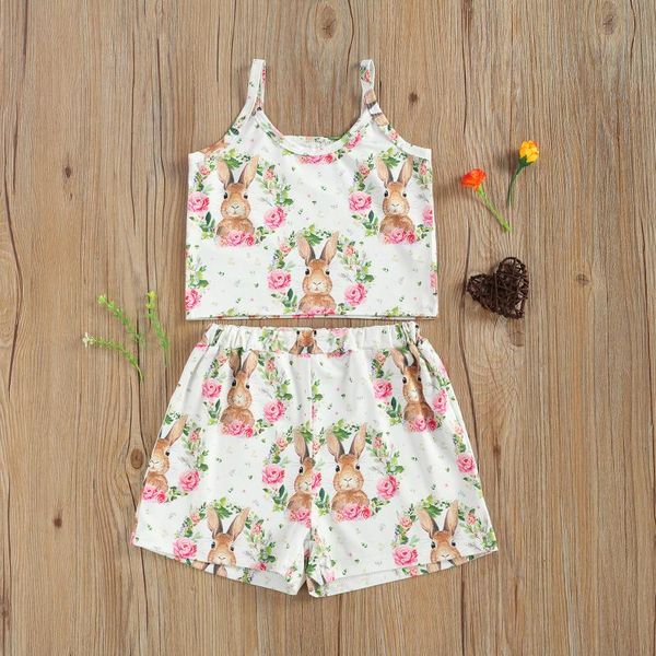 clothing sets baby & children's 2-5years easter girl's two piece set flower printing camisole matching shorts for kids, White
clothing sets baby & children's 2-5years easter girl's two piece set flower printing camisole matching shorts for kids, White