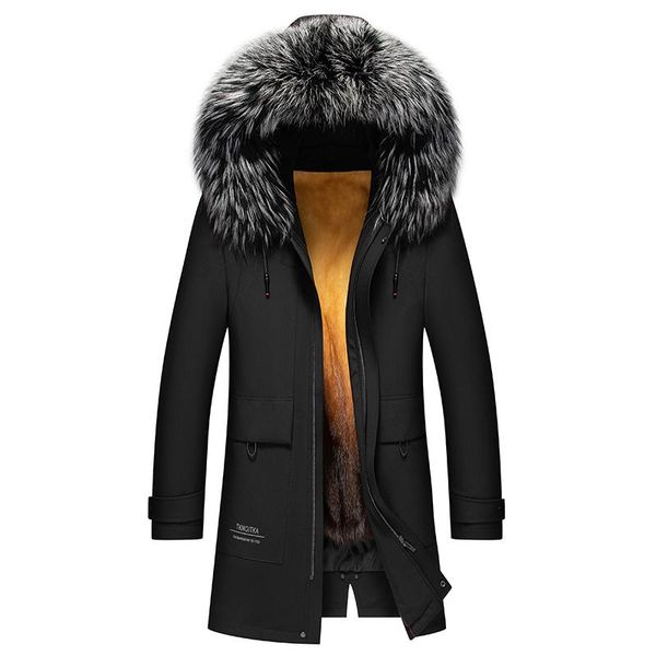 men's leather & faux black winter jacket coats with big fur collar and rex liner warm coat for men, sizes m-4xl
men's leather & faux black winter jacket coats with big fur collar and rex liner warm coat for men, sizes m-4xl