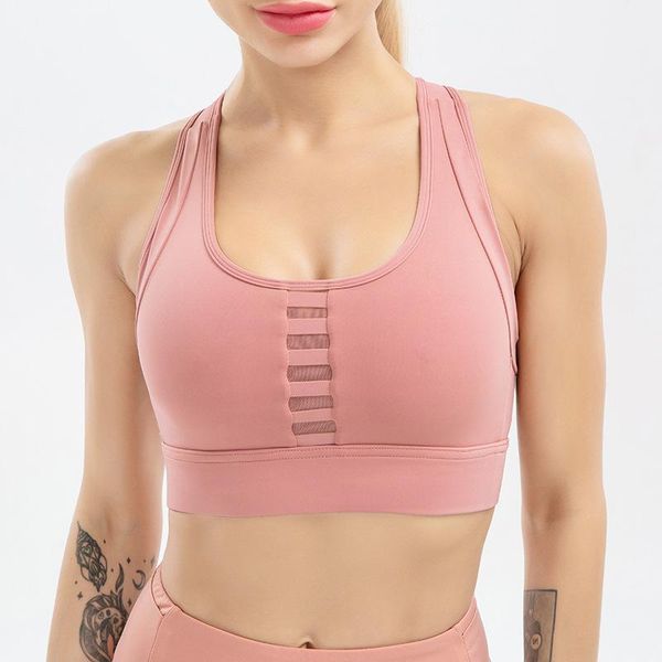 bras high-strength mesh sports fitness bra hollowed out full-wrapped yoga dance vest, Red;black
bras high-strength mesh sports fitness bra hollowed out full-wrapped yoga dance vest, Red;black