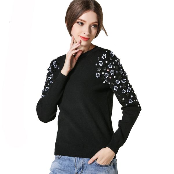 tuhao beading floral apps women's velvet soft knitted sweater outerwar pull femme tsw737 mbvw, White;black
tuhao beading floral apps women's velvet soft knitted sweater outerwar pull femme tsw737 mbvw, White;black