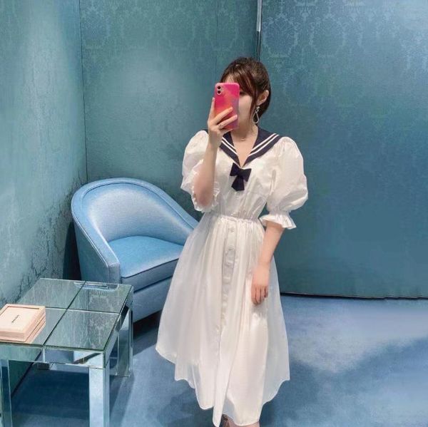 casual dresses miu summer women's cotton and linen dress female puff sleeve white, Black;gray
casual dresses miu summer women's cotton and linen dress female puff sleeve white, Black;gray