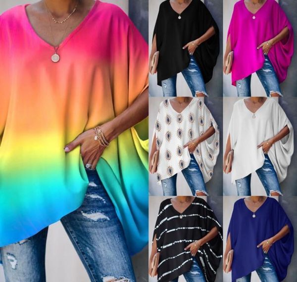 women's t-shirt autumn v neck bat sleeve pullover loose round personality oversized casual solid printing xl, White
women's t-shirt autumn v neck bat sleeve pullover loose round personality oversized casual solid printing xl, White