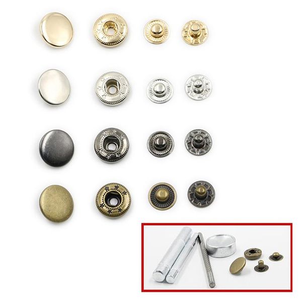 button 10set metal snap buttons 4 colors available + tools press studs fasteners for sewing leathercraft clothes bags belt, Blike;white
button 10set metal snap buttons 4 colors available + tools press studs fasteners for sewing leathercraft clothes bags belt, Blike;white