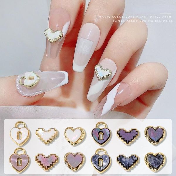 nail art decorations diy mixed style love heart lock jewelry core japanese metal accessories decoration sticker alloy, Silver;gold
nail art decorations diy mixed style love heart lock jewelry core japanese metal accessories decoration sticker alloy, Silver;gold
