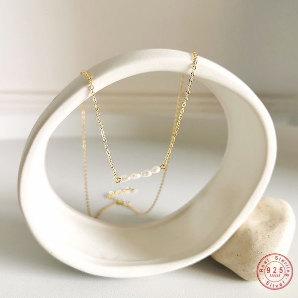 925 sterling silver french simple pearl pendant necklace women light luxury temperament wedding party jewelry gift
925 sterling silver french simple pearl pendant necklace women light luxury temperament wedding party jewelry gift