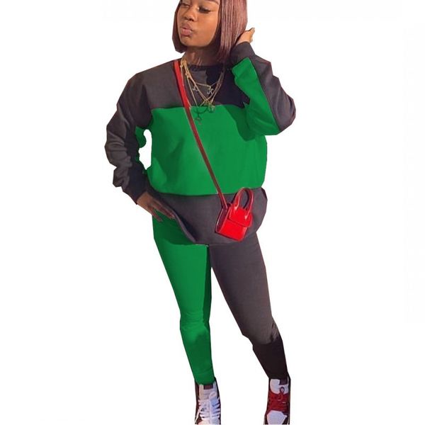 splice woman's sweatshirt ensemble full sleeve and pants 2 piece outfits 2021 new winter streetwear lounge assembly sweatsuit jdex, Gray
splice woman's sweatshirt ensemble full sleeve and pants 2 piece outfits 2021 new winter streetwear lounge assembly sweatsuit jdex, Gray