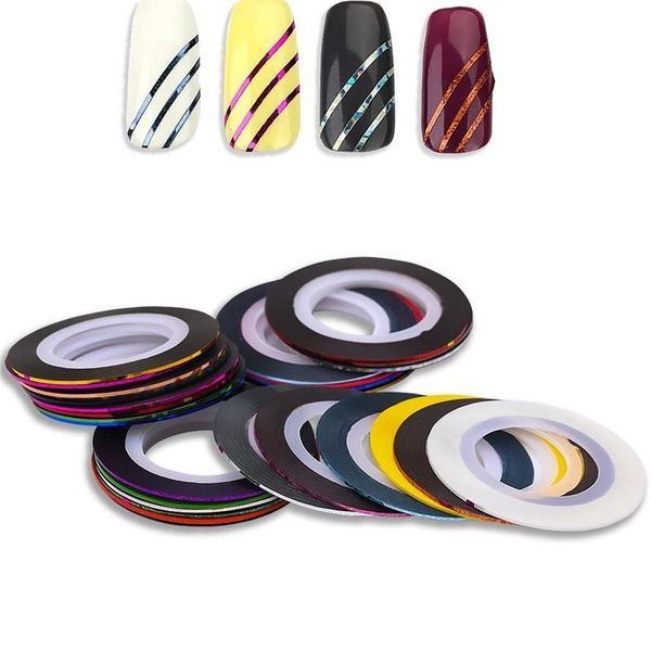 nail art decorations 30 pcs gold silver striping sticker holographics 3d strips liner tape adhesive super fine polish, Silver;gold
nail art decorations 30 pcs gold silver striping sticker holographics 3d strips liner tape adhesive super fine polish, Silver;gold