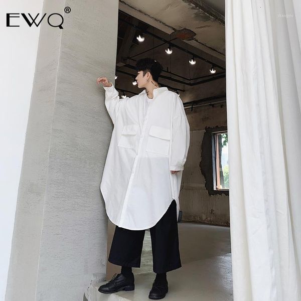 ewq / fashion male & female clothes concise long sleeve big pocket loose shirt big size long style irregular for men 19h-a481, White;black
ewq / fashion male & female clothes concise long sleeve big pocket loose shirt big size long style irregular for men 19h-a481, White;black