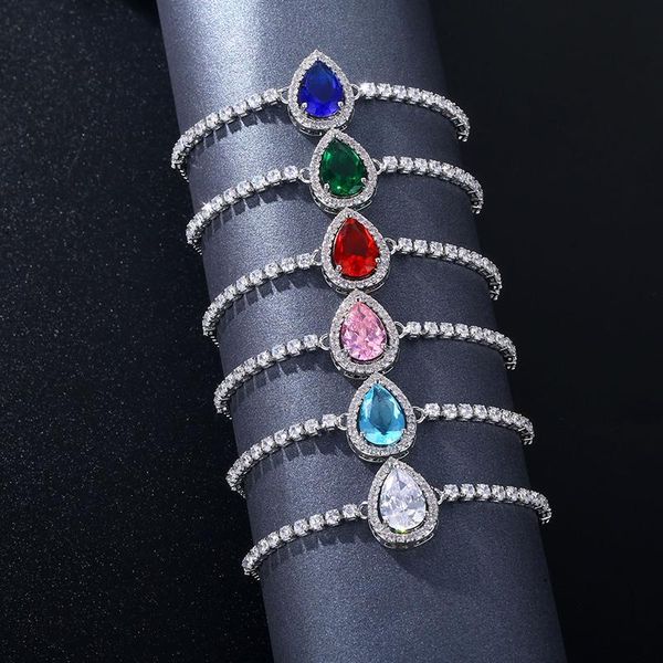 charm bracelets 2021fashion water drop bracelet sliding adjustable zircon chain on hand colorful angel tears jewelr, Golden;silver
charm bracelets 2021fashion water drop bracelet sliding adjustable zircon chain on hand colorful angel tears jewelr, Golden;silver