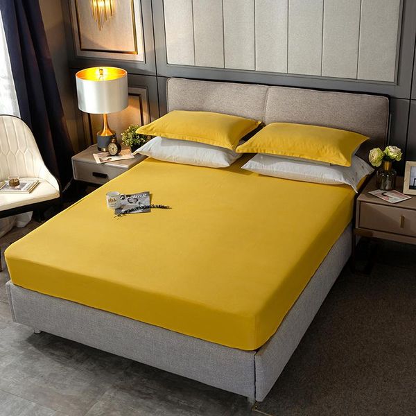 sheets & sets solid bed fitted cotton fabric with elastic sheet yellow mattress cover 3pcs bedspread
sheets & sets solid bed fitted cotton fabric with elastic sheet yellow mattress cover 3pcs bedspread
