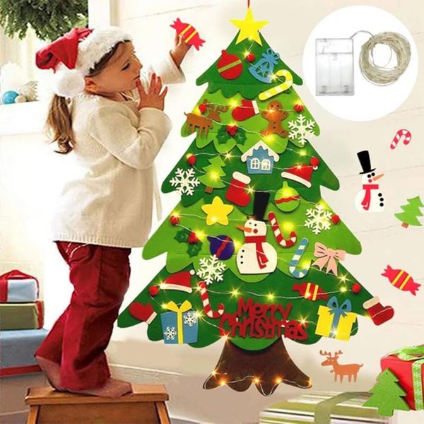 christmas decorations diy felt tree wall hanging artificial xmas with santa claus snowflakes ornament year home decoration kid gift
christmas decorations diy felt tree wall hanging artificial xmas with santa claus snowflakes ornament year home decoration kid gift