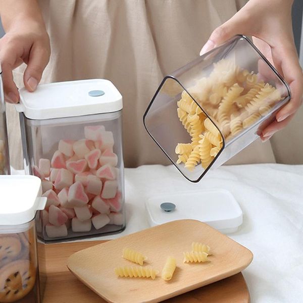 storage bottles & jars 700/1100/1500/1900ml container plastic kitchen refrigerator box multigrain tank transparent sealed
storage bottles & jars 700/1100/1500/1900ml container plastic kitchen refrigerator box multigrain tank transparent sealed